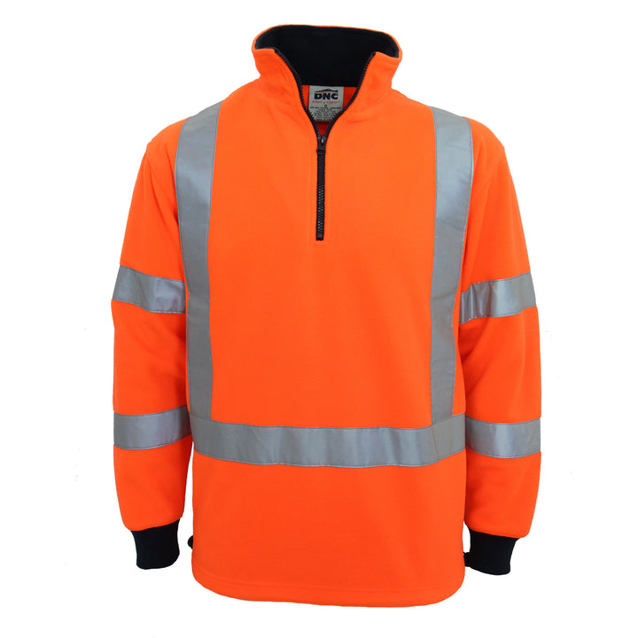 HiVis "X" Back & Bio-Motion CSR R/Tape Polar Fleece
