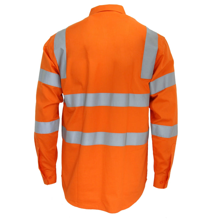 HiVis Lightweight CSR R/Tape VIC Rail Shirt - Long Sleeve
