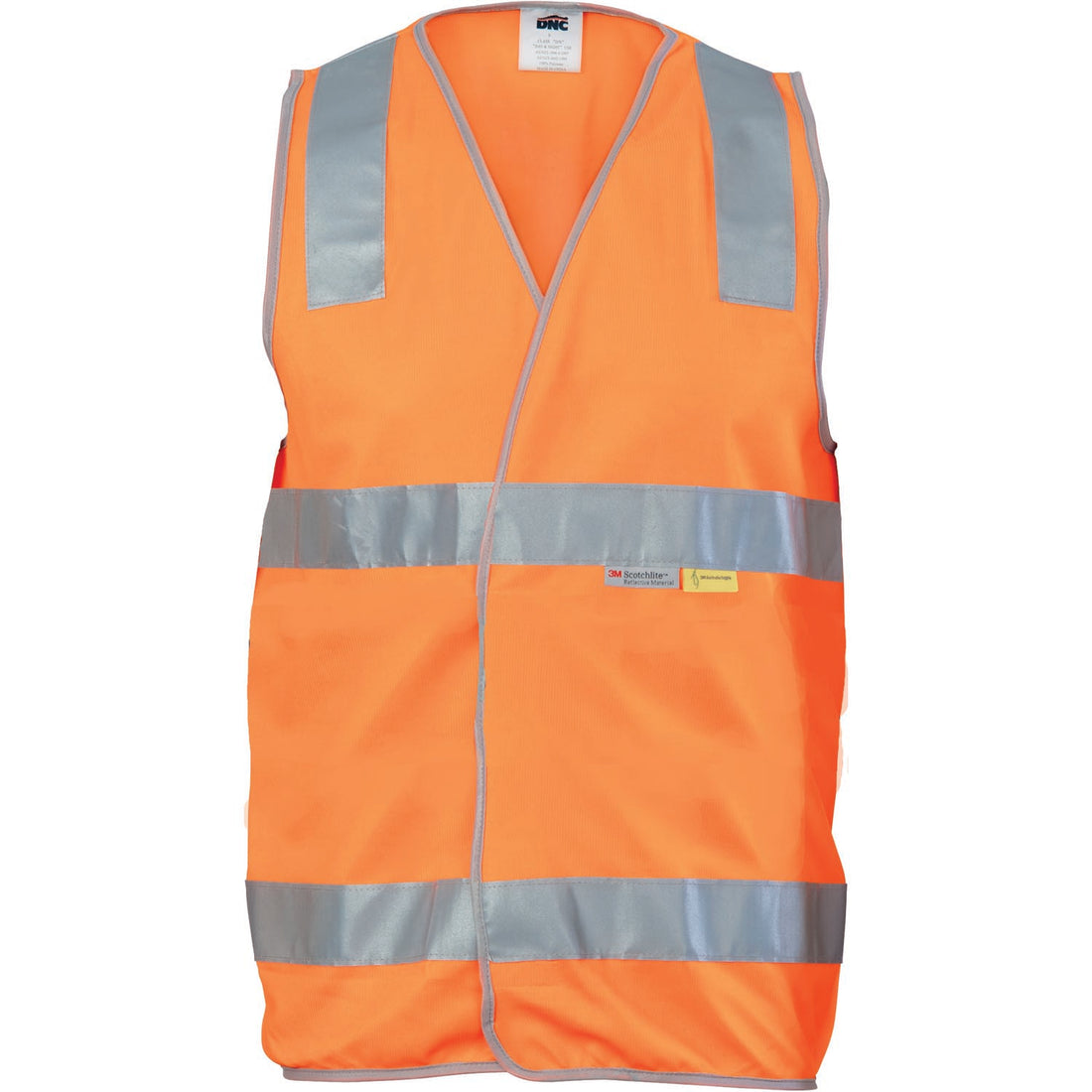 Day/Night HiVis Safety Vests - Orange