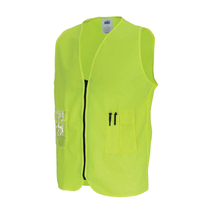 Daytime Side Panel Safety Vest - Yellow