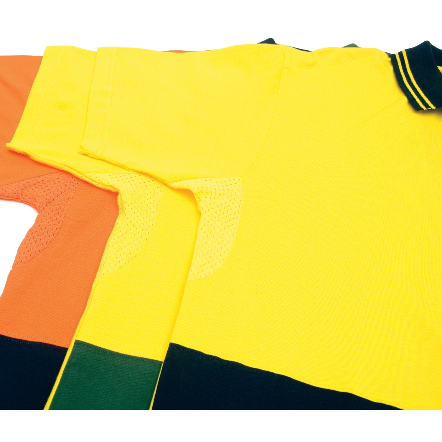 HiVis Cool-Breeze Cotton Jersey Polo Shirt with Under Arm Cotton Mesh - S/S