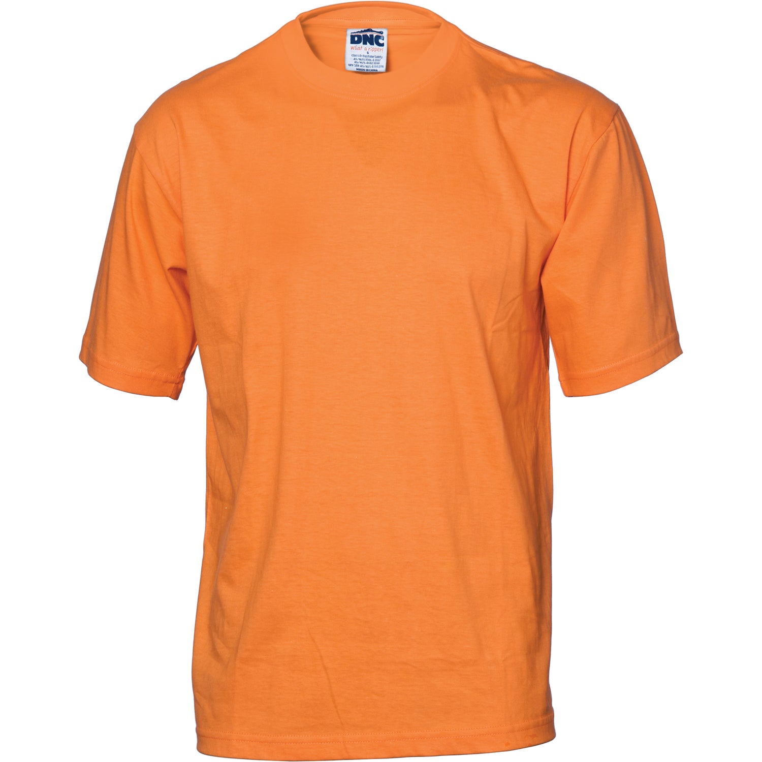 HiVis Cotton Jersey Tee - S/S - Orange