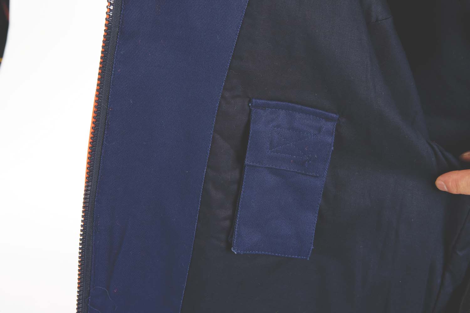 HiVis Two Tone Protector Drill Jacket with CSR R/Tape