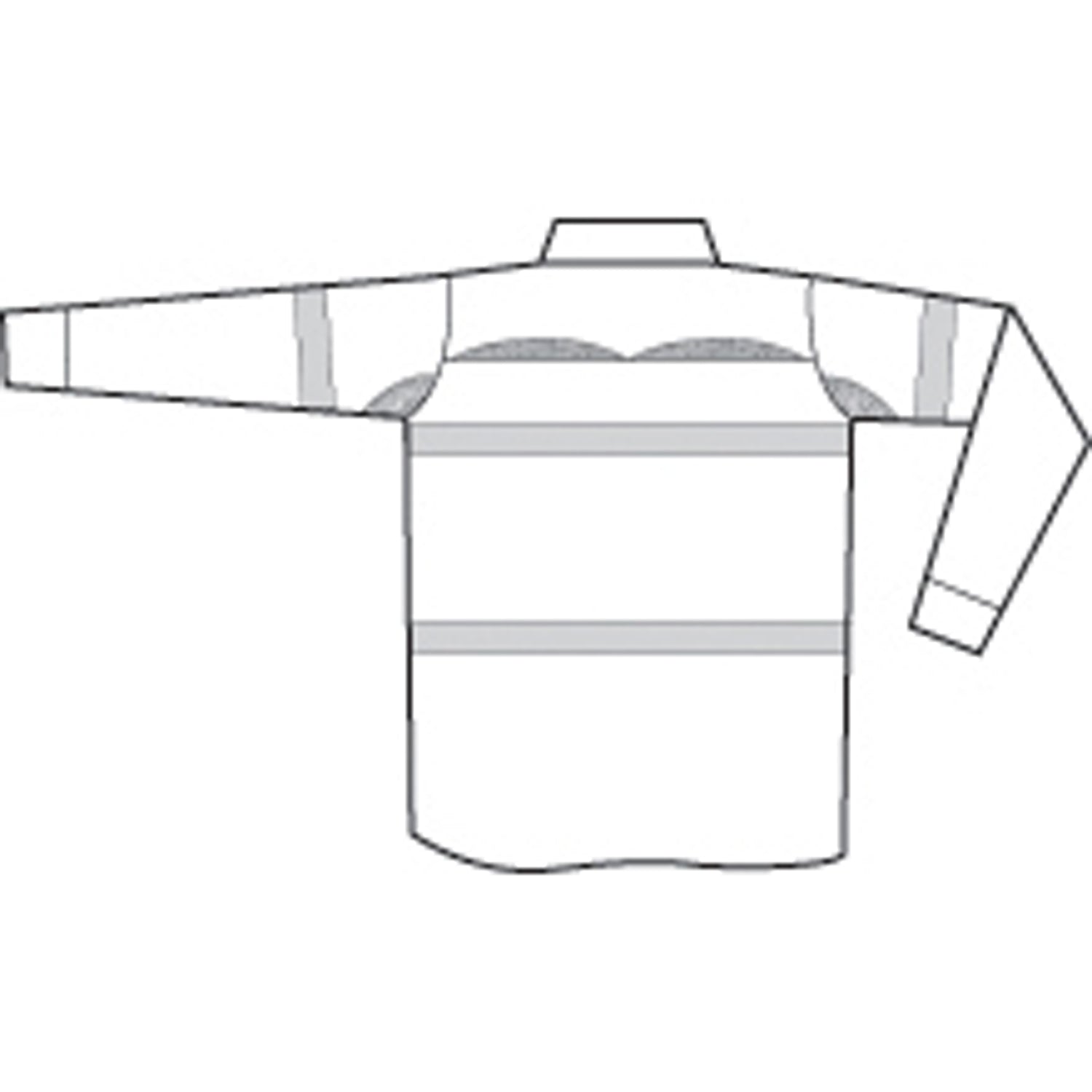 HiVis 3 Way Cool-Breeze Cotton Shirt with CSR R/Tape - Long sleeve