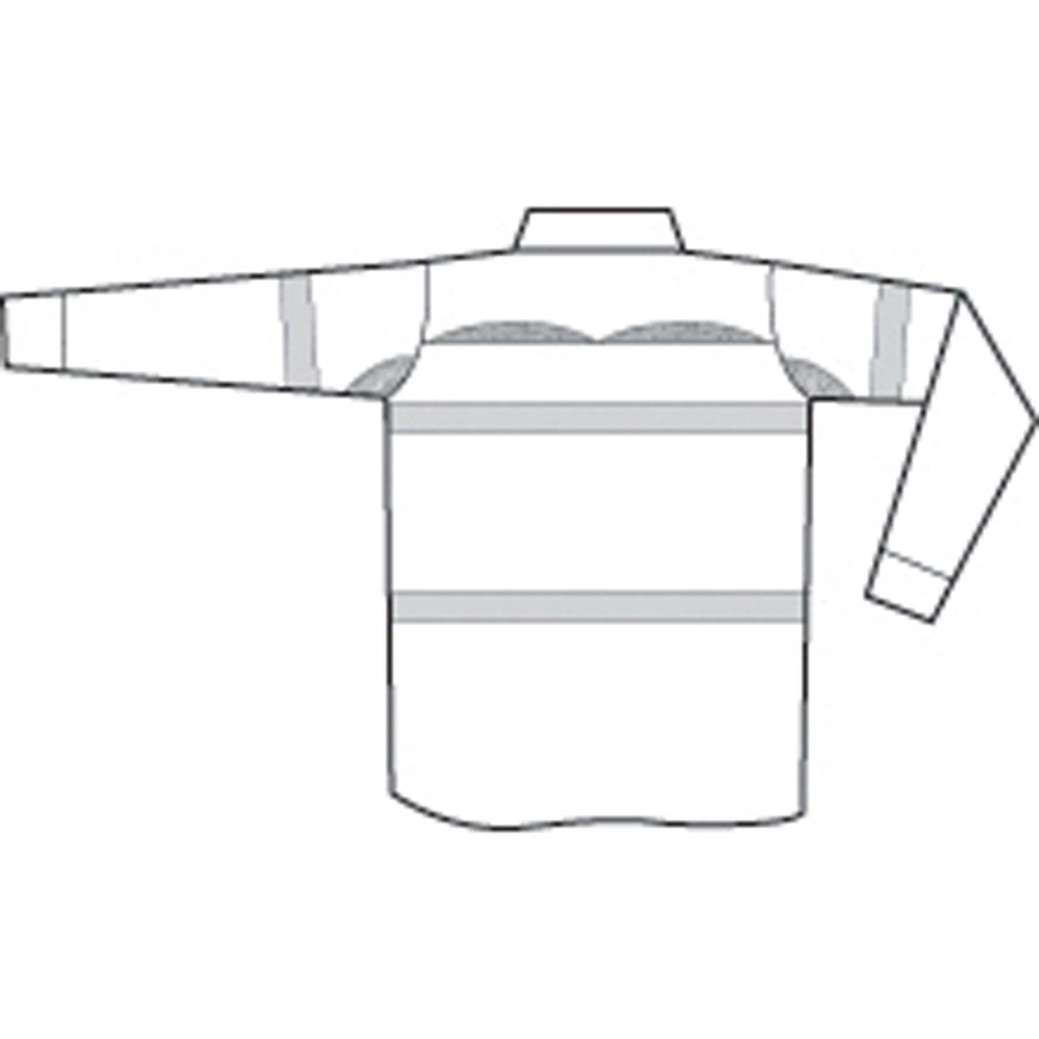 HiVis 3 Way Cool-Breeze Cotton Shirt with CSR R/Tape - Long sleeve