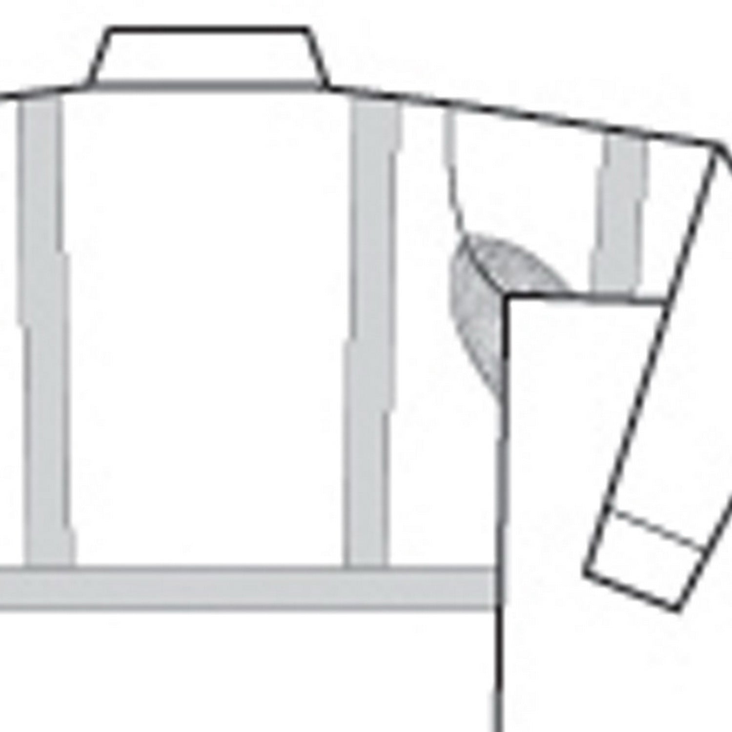 HiVis D/N Two Tone Drill Shirt with "H" Pattern CSR R/Tape - Long Sleeve
