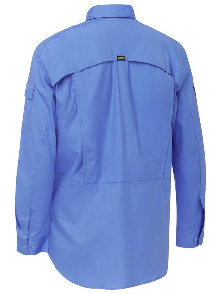 Bisley X Airflow™ Ripstop Shirt BS6414 - Blue rear
