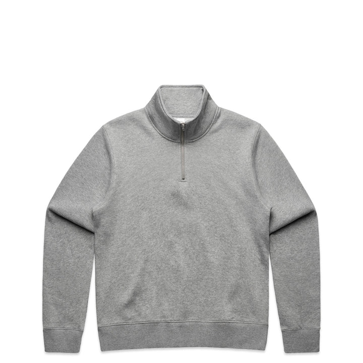 AS Colour Women's Stencil Half Zip Crew 4125 - Grey Marle