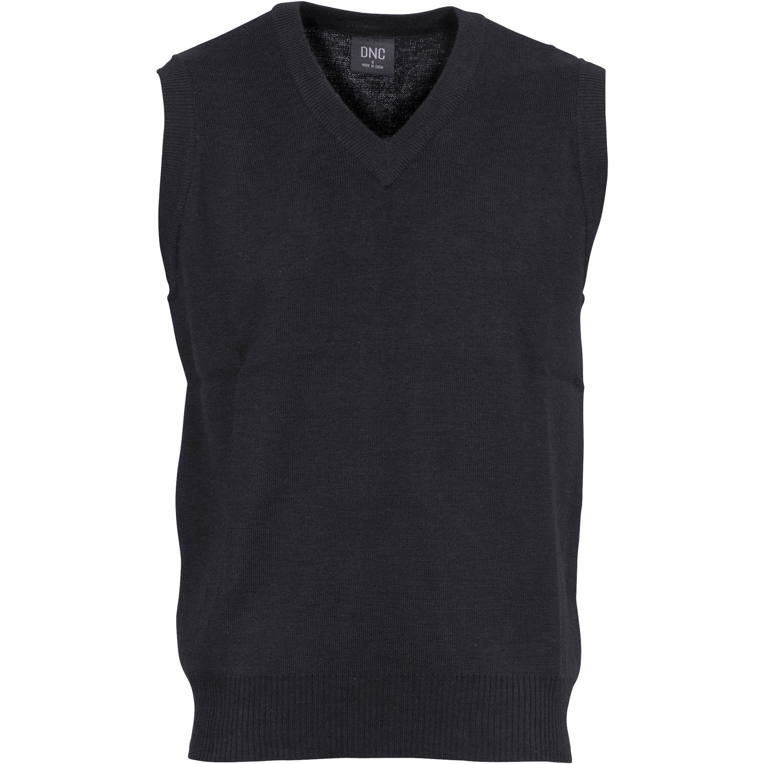 Pullover vest - Wool Blend - Black