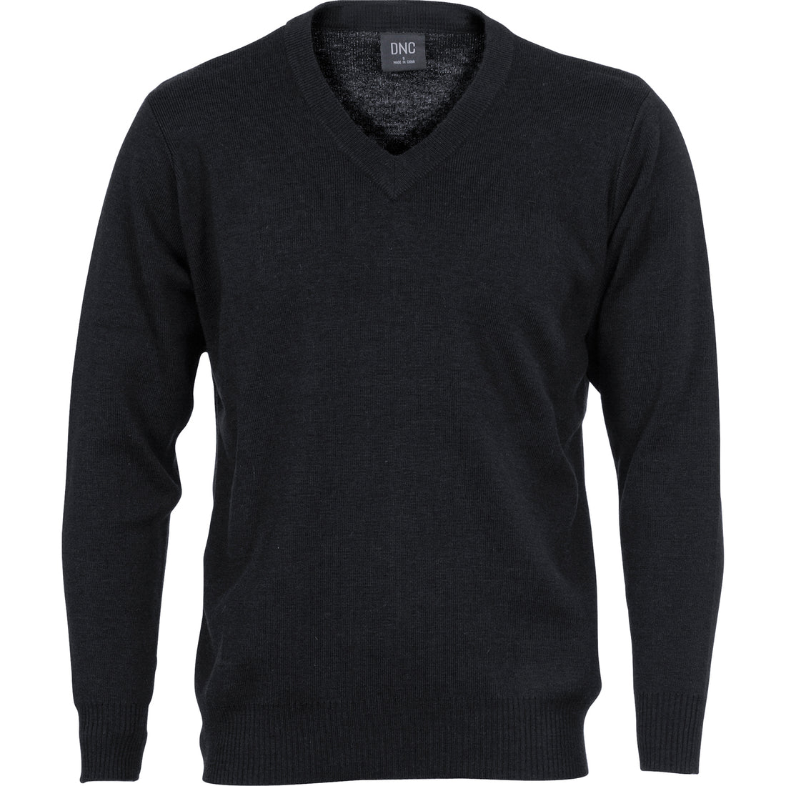 Pullover Jumper - Wool Blend - Black