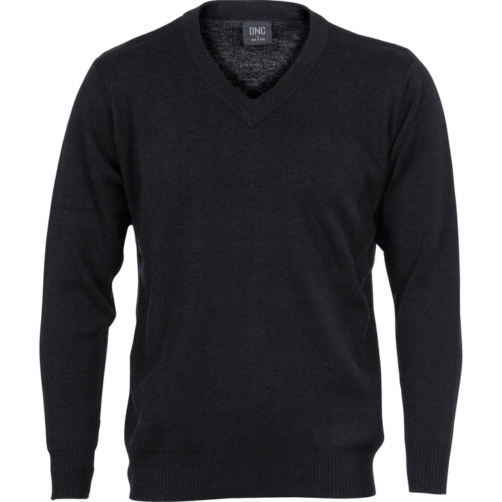 Pullover Jumper - Wool Blend - Black