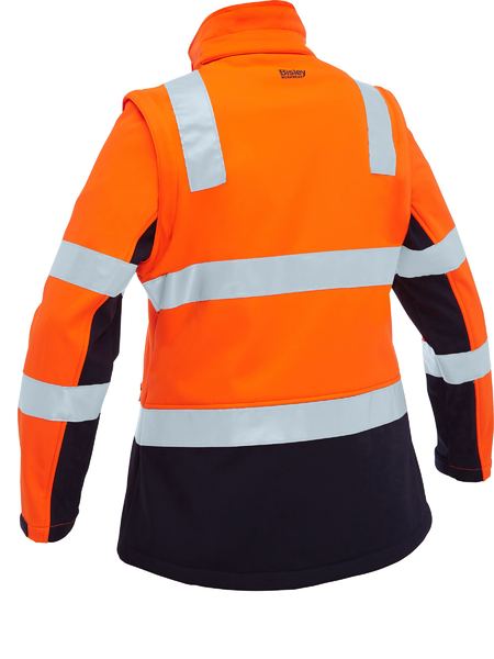 BJL6078T - Orange/Navy rear