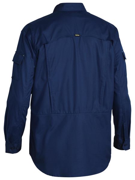 Bisley X Airflow™ Ripstop Shirt BS6414 - Navy rear
