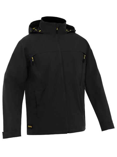 Bisley Lightweight Rain Shell Jacket BJ6142 - Black front