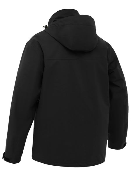 Bisley Lightweight Rain Shell Jacket BJ6142 - Black rear