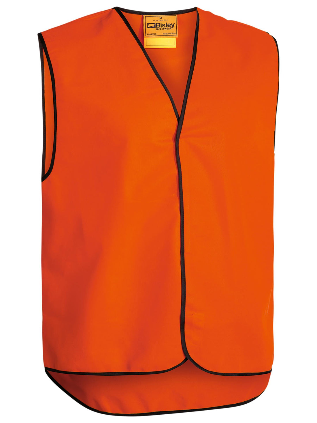 Bisley Hi Vis Vest BK0345 - Orange rear