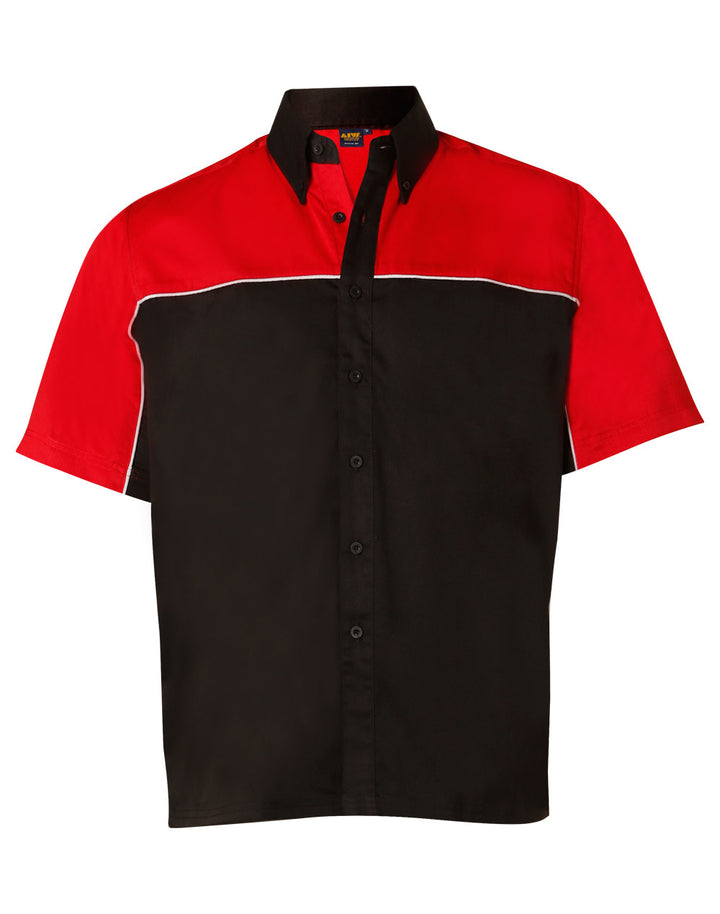 Racer - Red Black.Whitepiping
