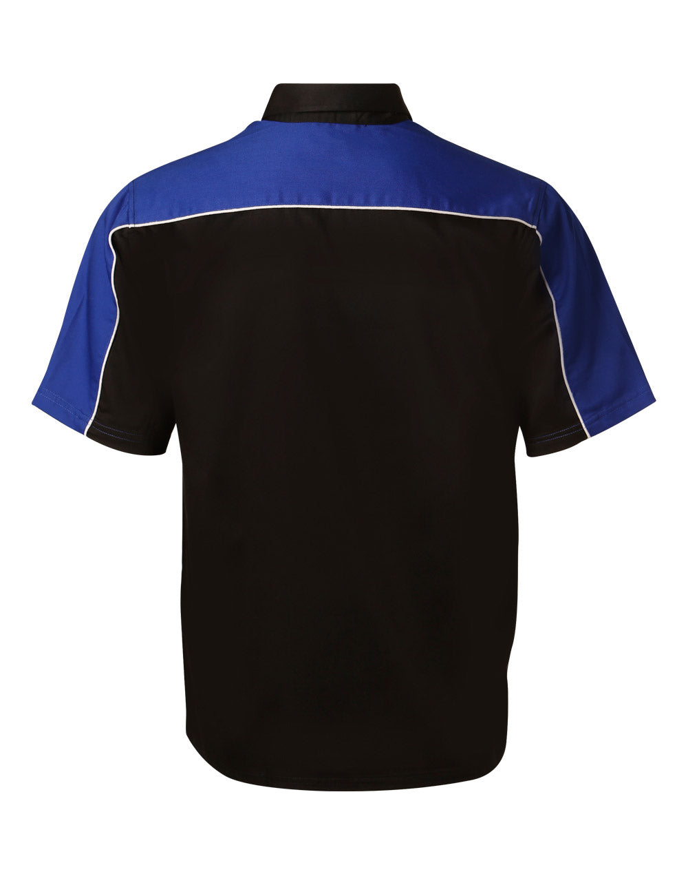 Racer - Royal Black.Whitepiping