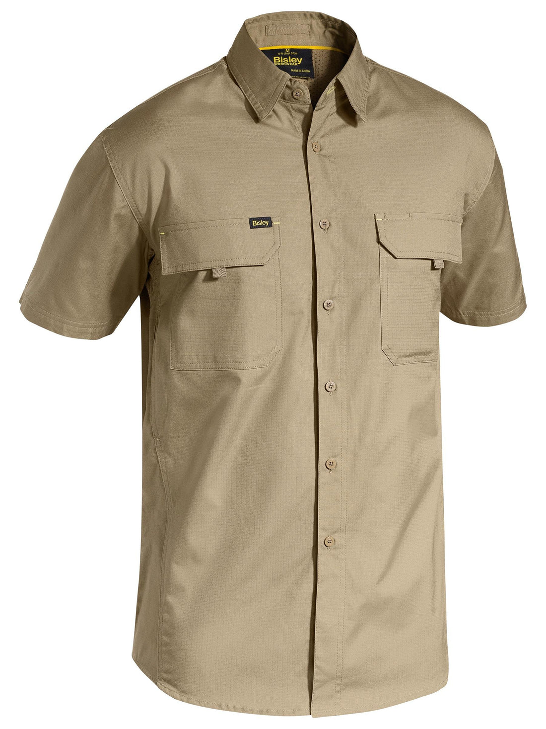 Bisley X Airflow™ Ripstop Shirt BS1414 - Khaki front