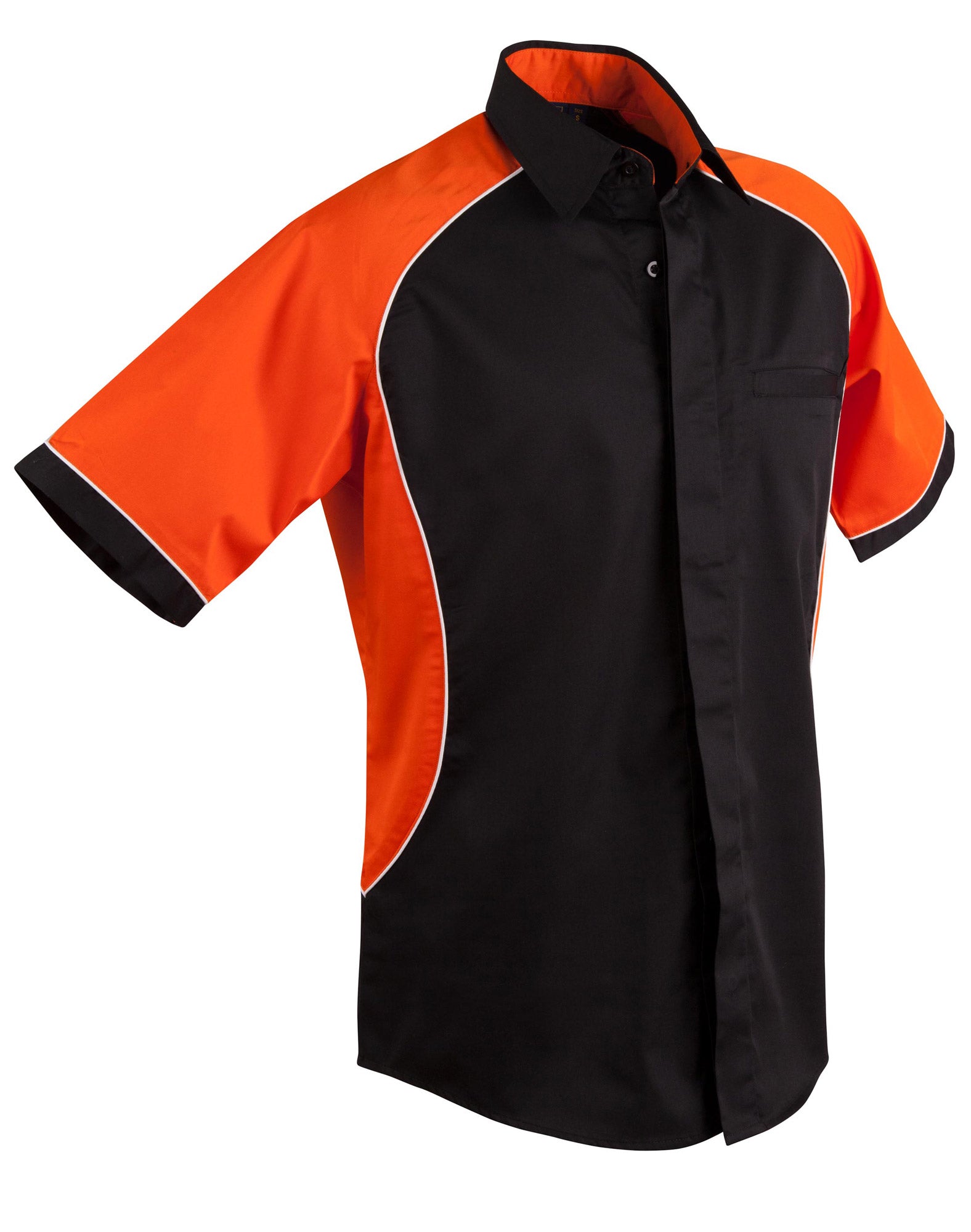Men'S Arena Tri-Colour Contrast Shirt