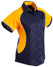Women'S Arena Tri-Colour Contrast Shirt - Navy White.Gold