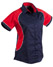 Women'S Arena Tri-Colour Contrast Shirt - Navy White.Red