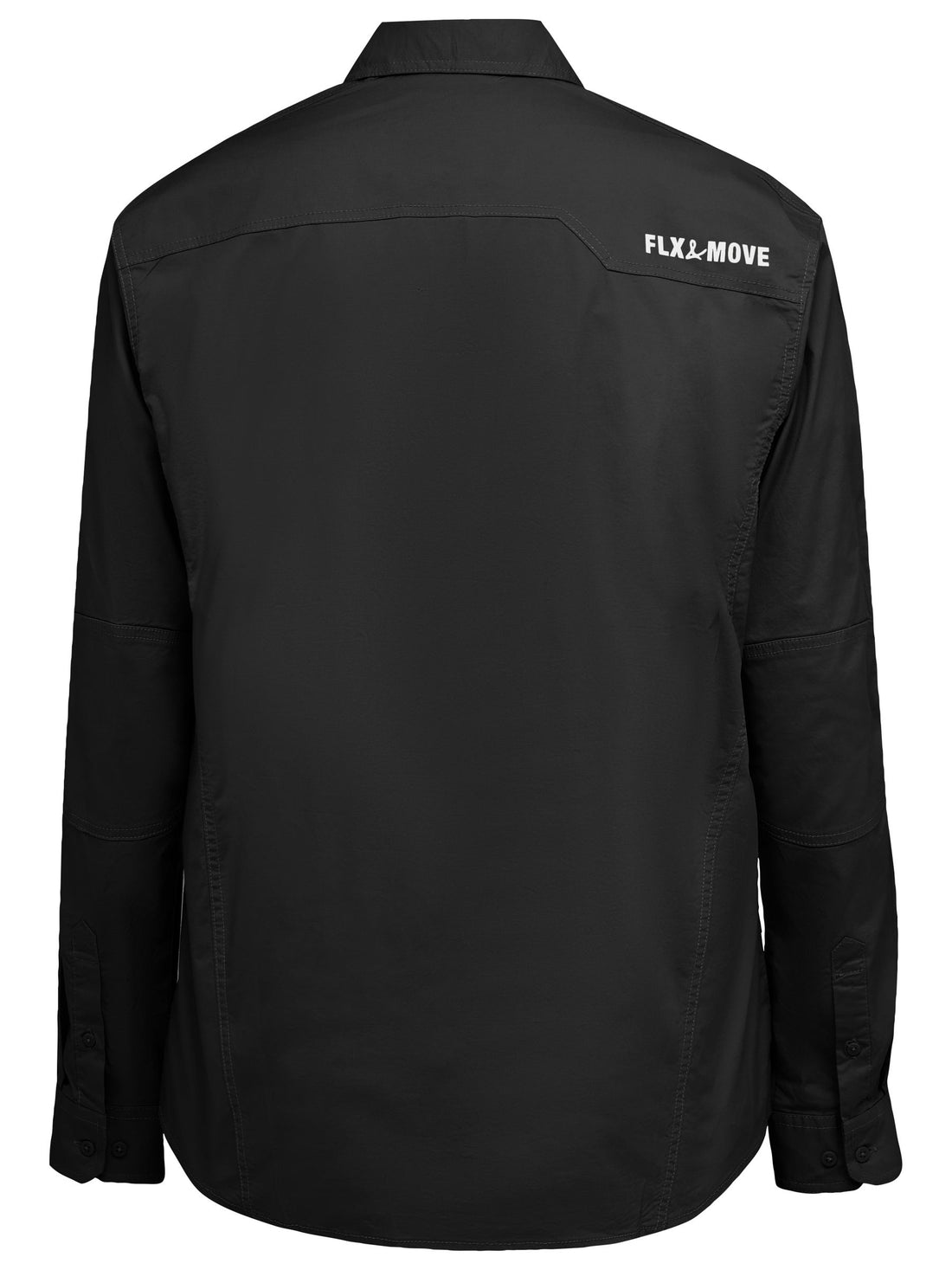 Bisley Flx & Move™ Utility Work Shirt BS6144 - Black rear