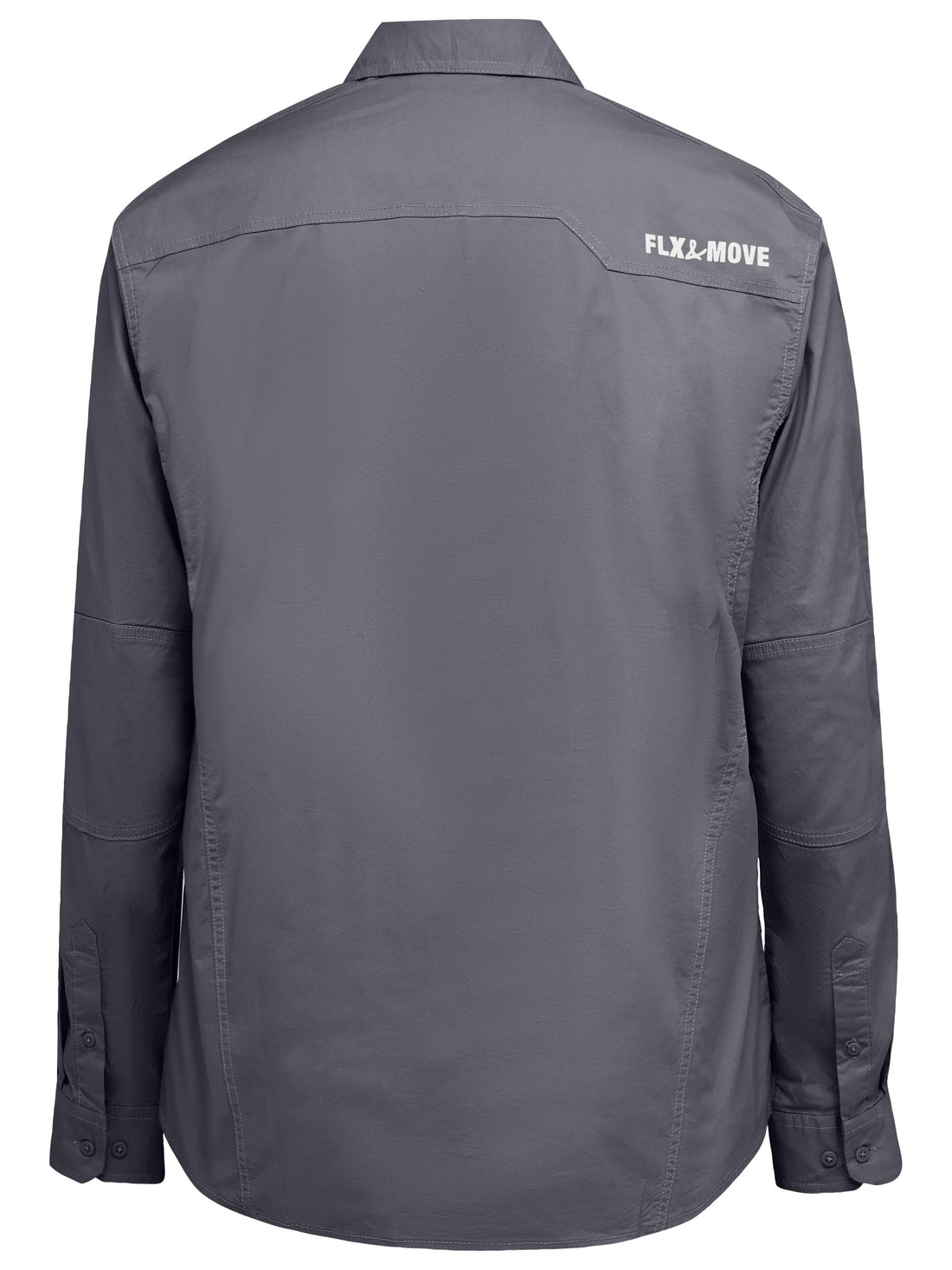 Bisley Flx & Move™ Utility Work Shirt BS6144 - Charcoal rear