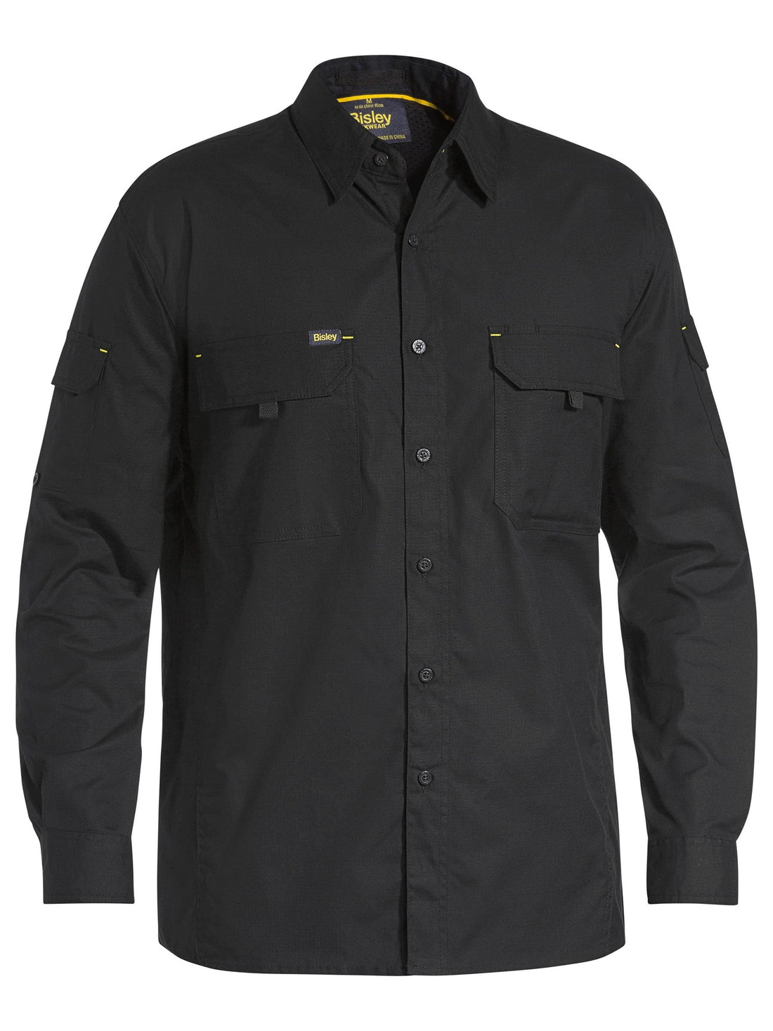 Bisley X Airflow™ Ripstop Shirt BS6414 - Black front