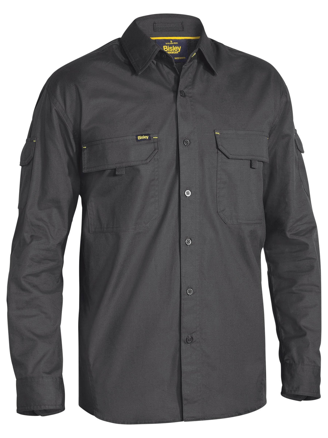 Bisley X Airflow™ Ripstop Shirt BS6414 - Charcoal front