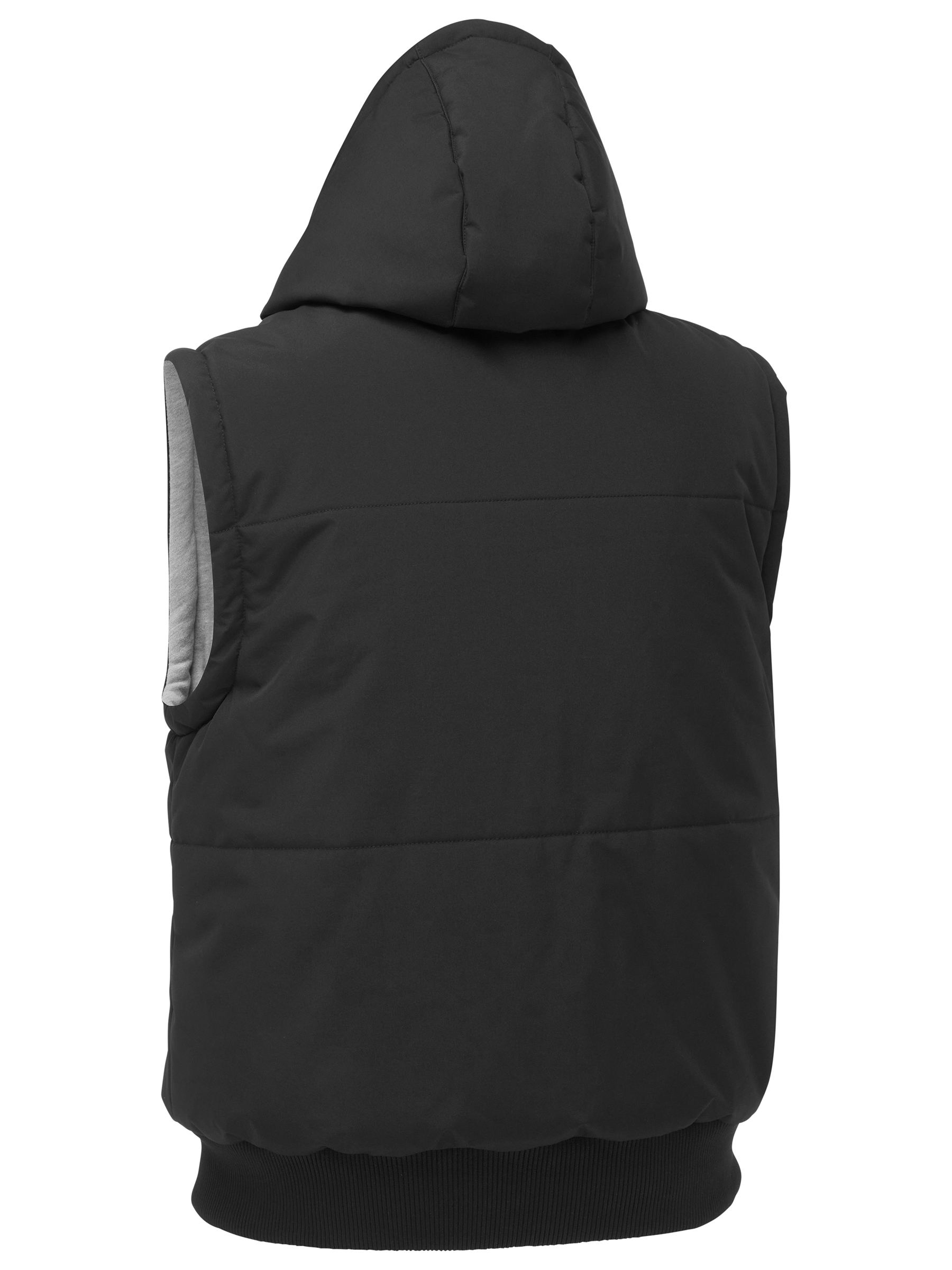 Bisley FLX & Move Reversible Puffer Jacket BV0334 - Black rear