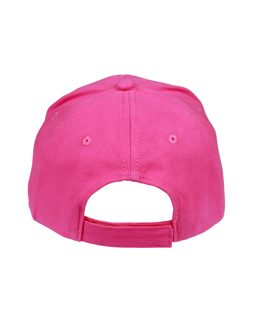 Heavy Brushed Cotton Cap - Hot Pink