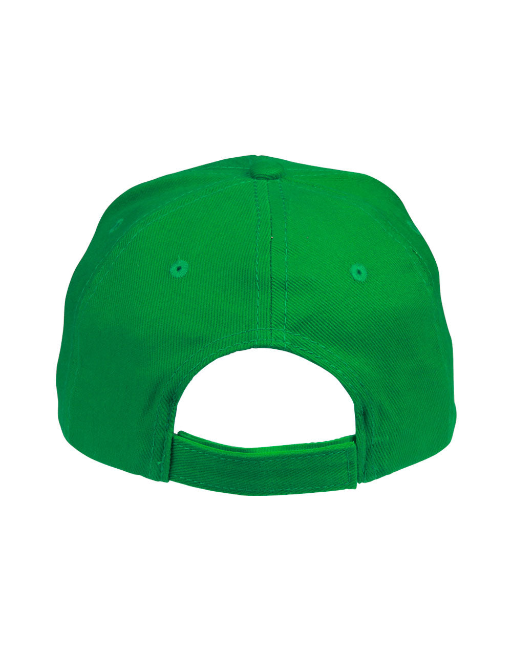 Heavy Brushed Cotton Cap - Kelly Green