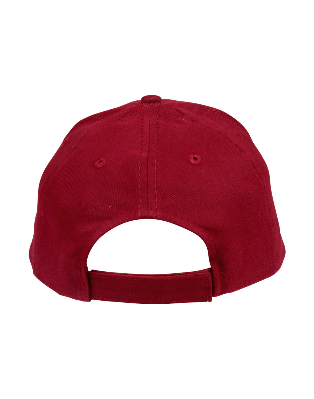 Heavy Brushed Cotton Cap - Maroon