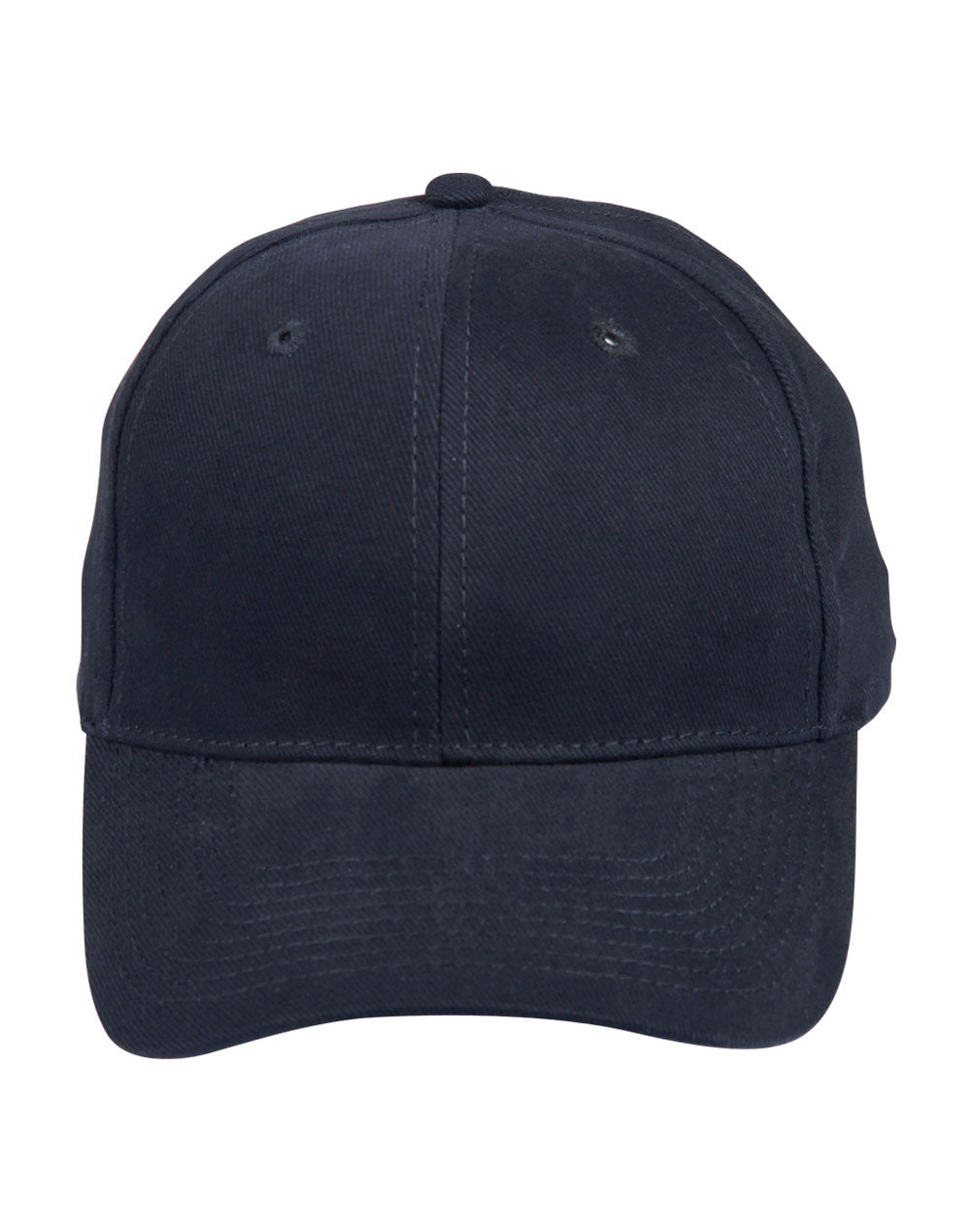 Heavy Brushed Cotton Cap - Navy