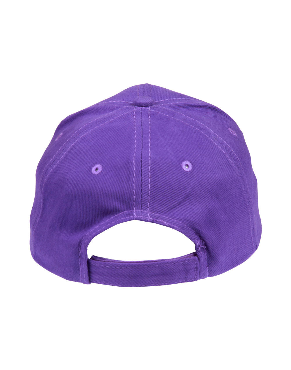 Heavy Brushed Cotton Cap - Purple