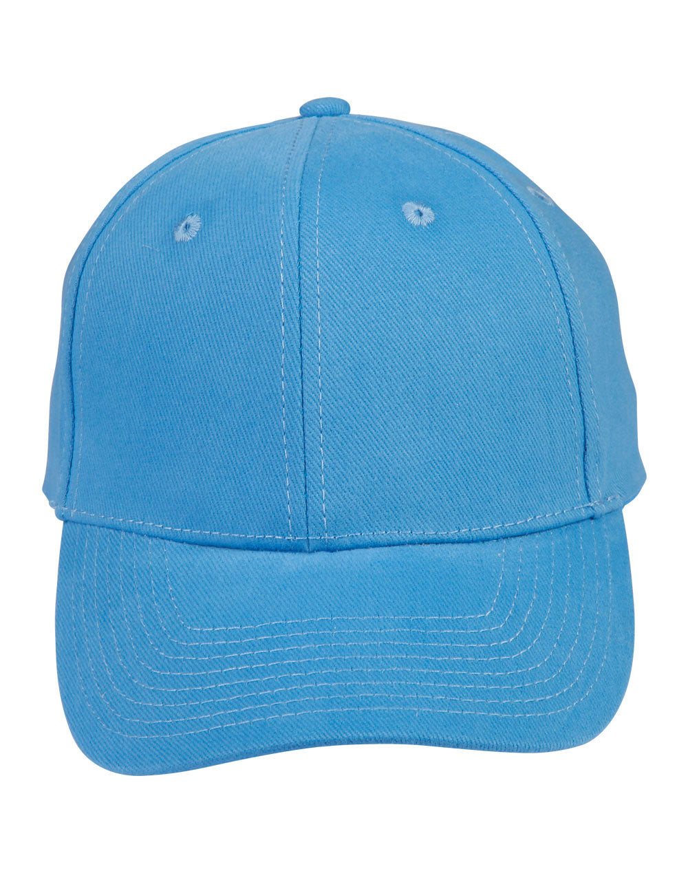 Heavy Brushed Cotton Cap - Skyblue