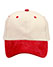 Suede Peak Cap - Natural Red