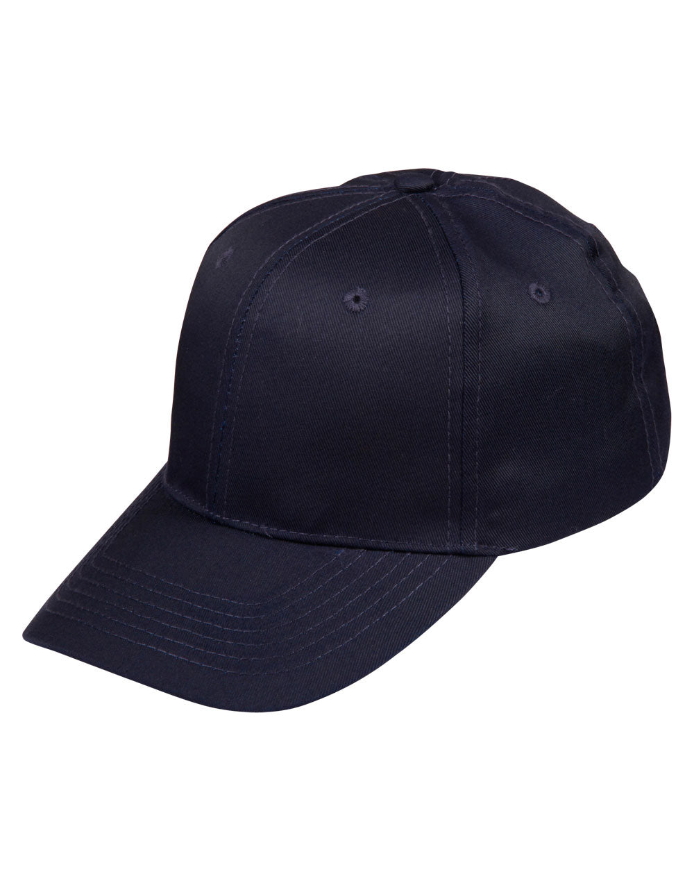 Polycotton Twill Cap - Navy