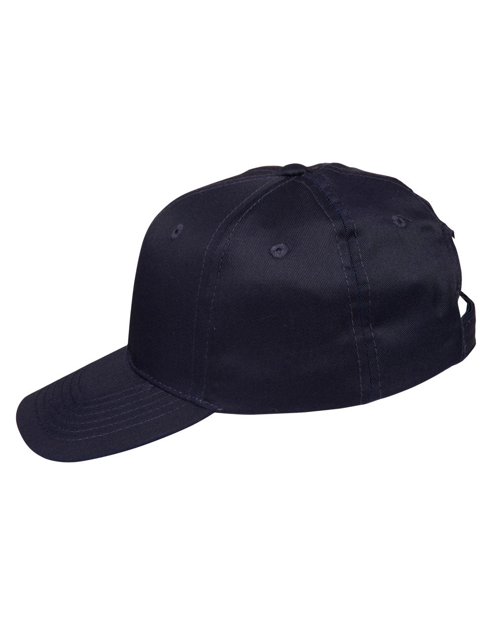 Polycotton Twill Cap - Navy