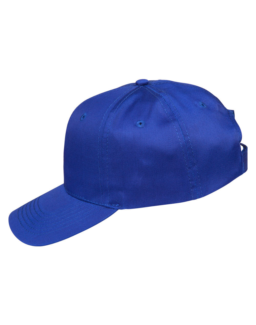Polycotton Twill Cap - Royal