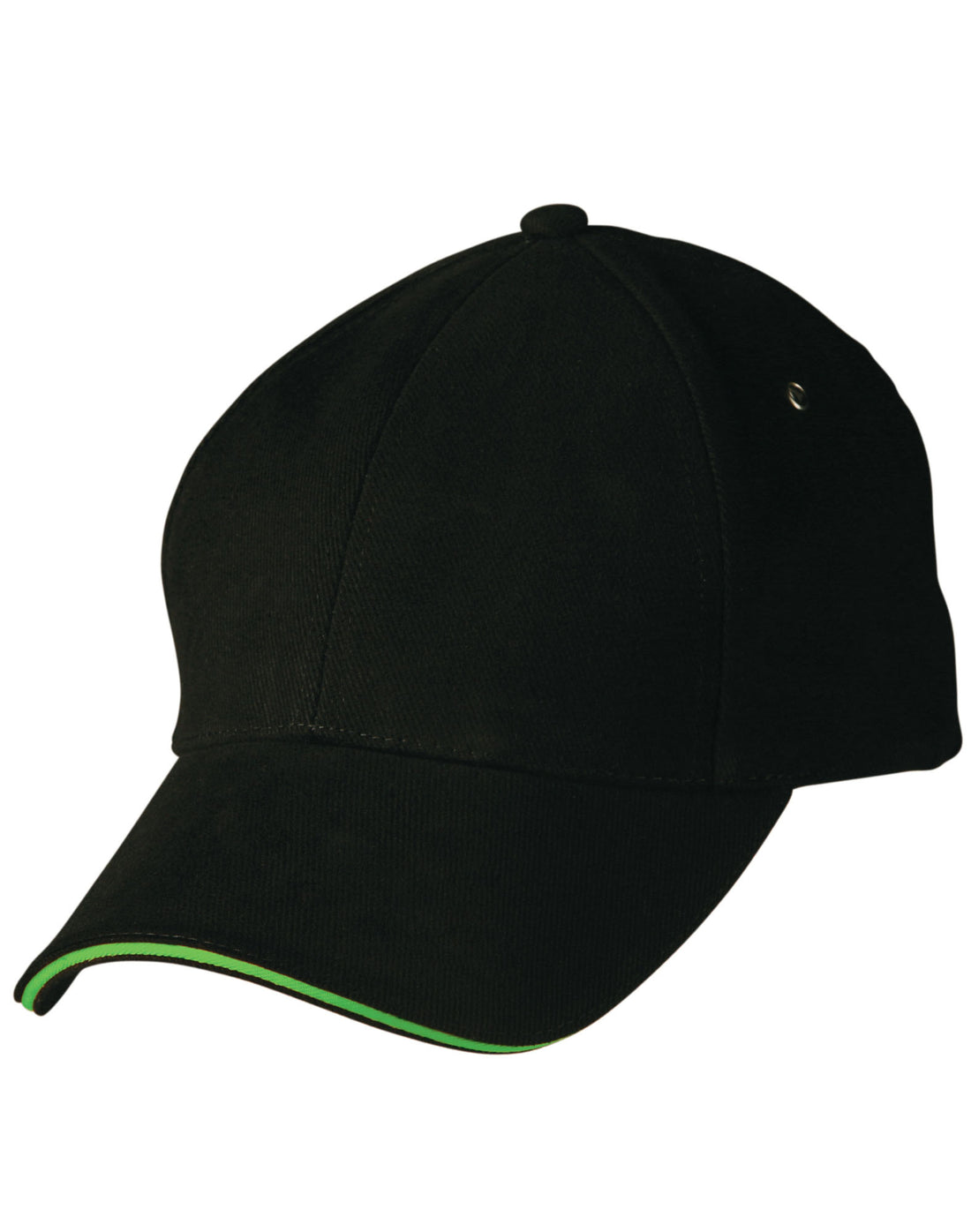 Sandwich Peak Cap - Black Lime