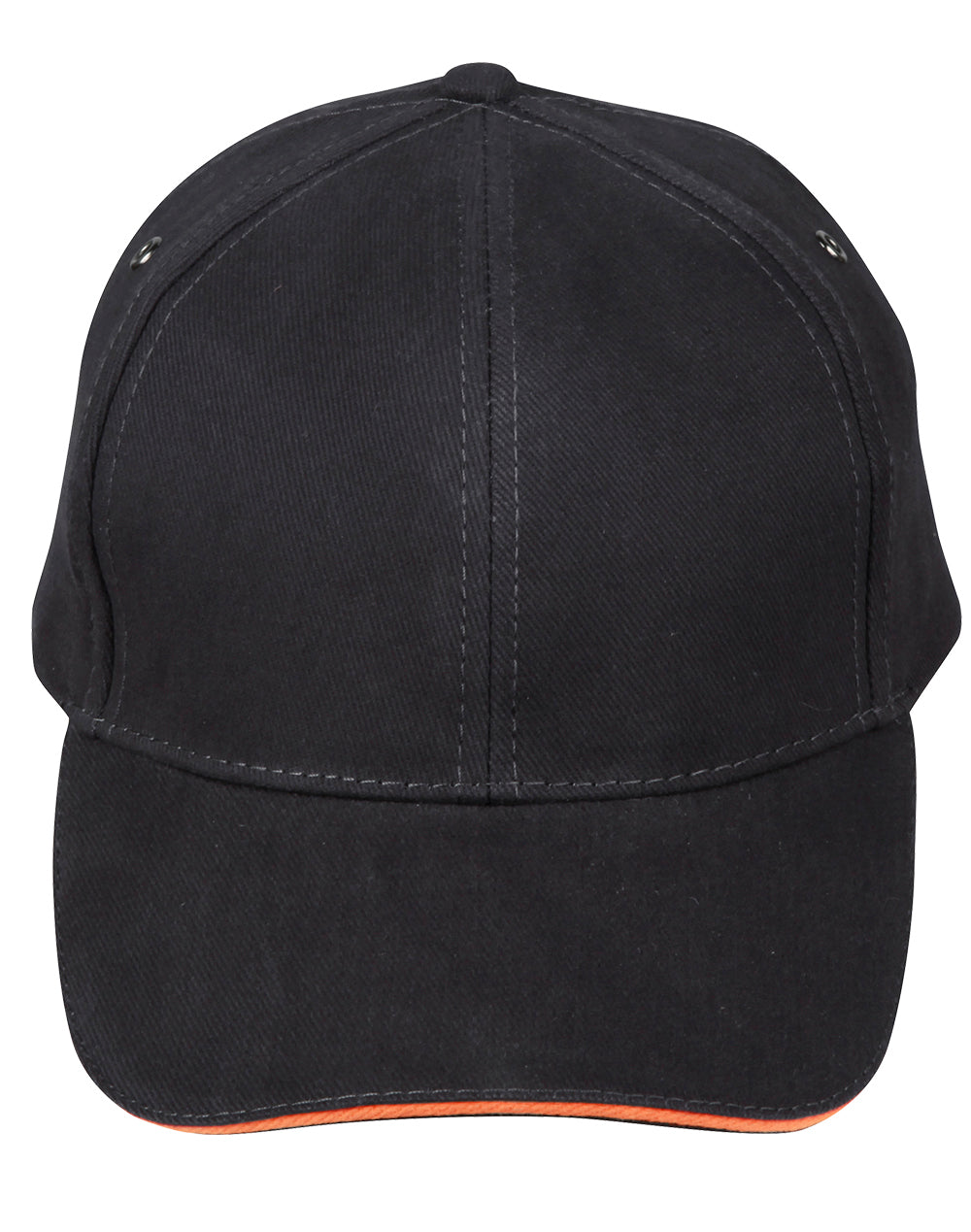 Sandwich Peak Cap - Charcoal Orange