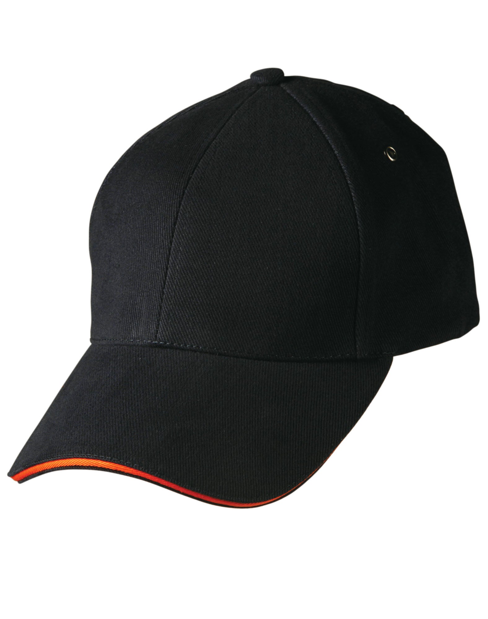 Sandwich Peak Cap - Navy Orange