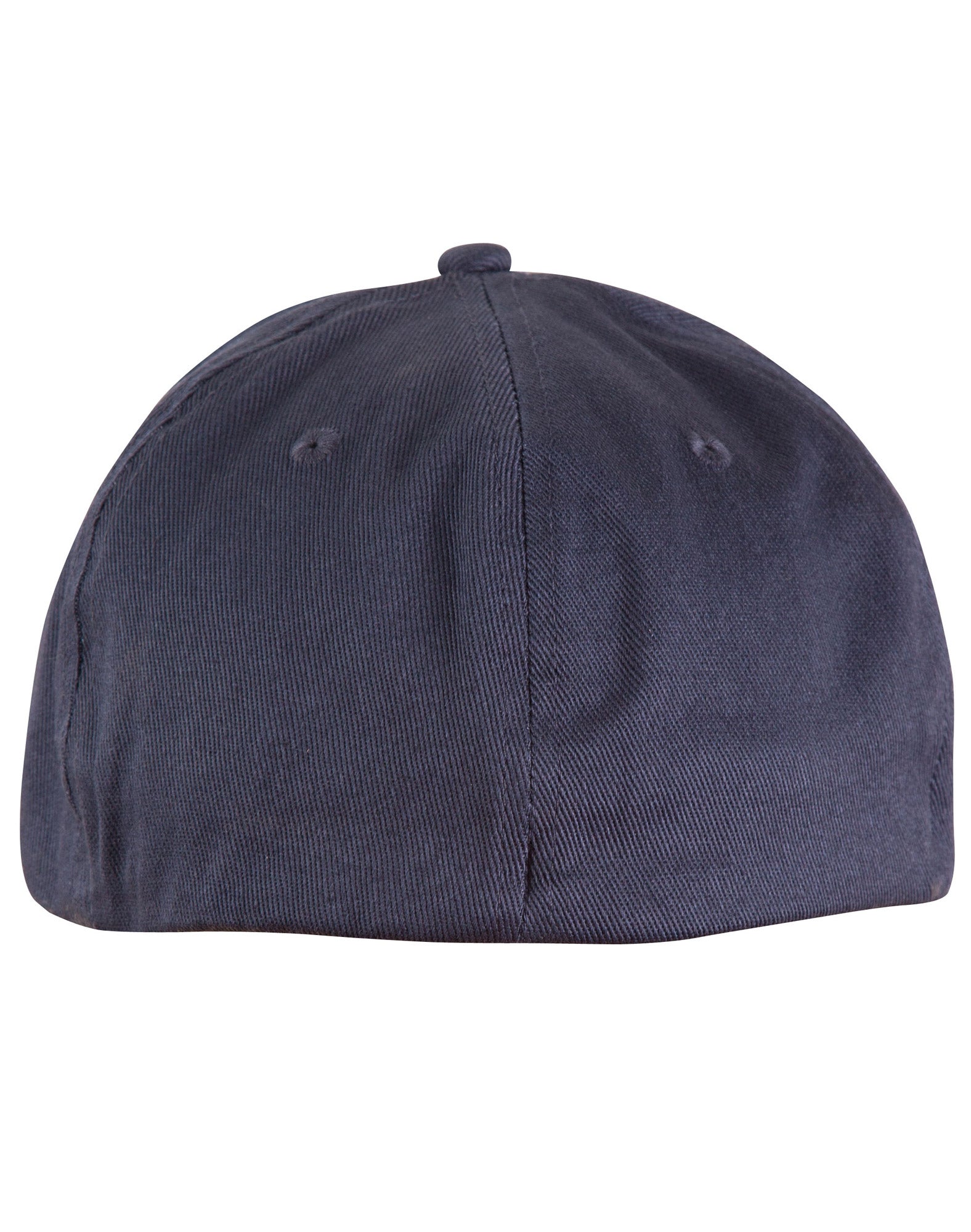 Cotton Fitted Cap - Navy