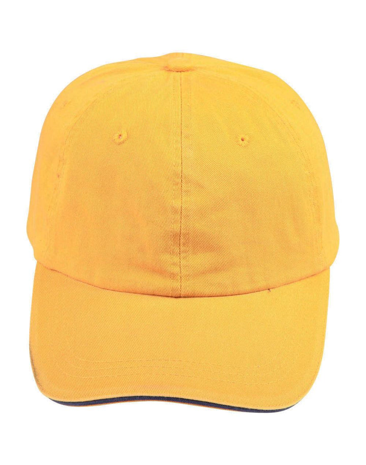 Washed Polo Sandwich Cap