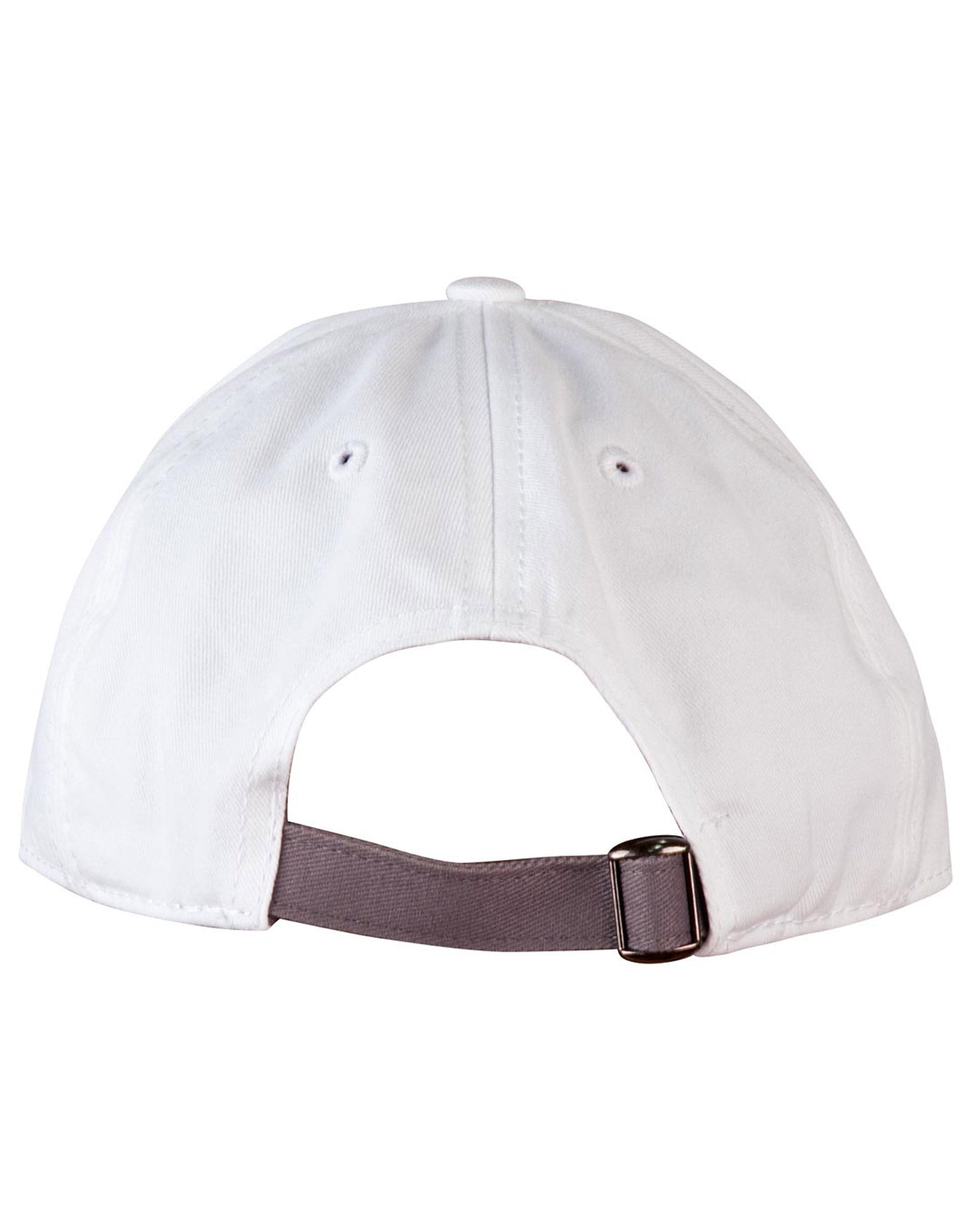 Underpeak Contrast Colour Cap - White Grey