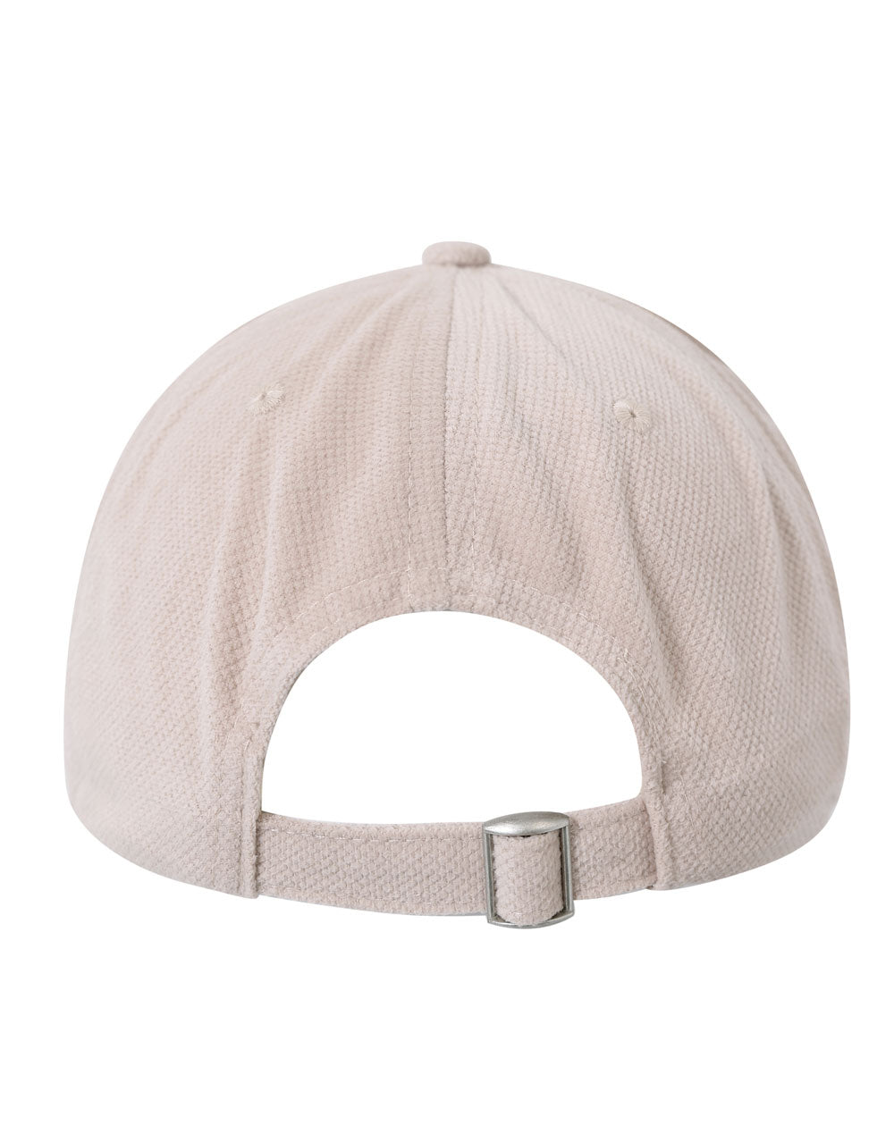 Polyester Jacquard Texture 5 Panel Cap - Almond