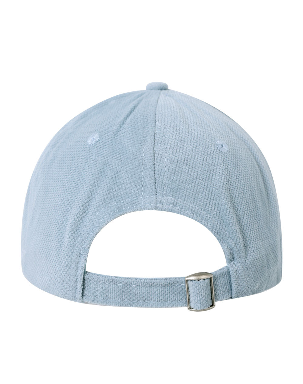 Polyester Jacquard Texture 5 Panel Cap - Light Blue