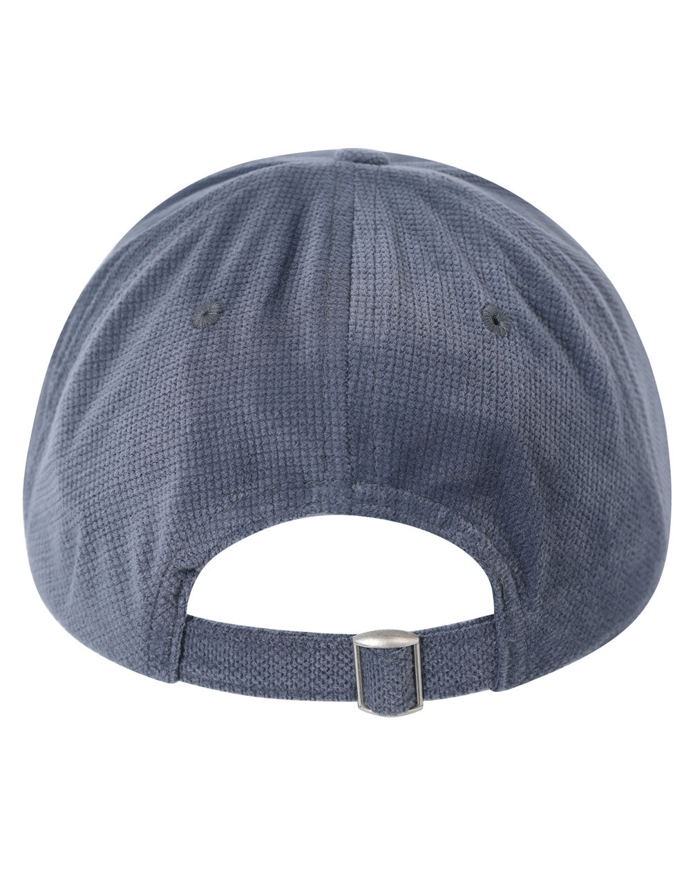 Polyester Jacquard Texture 5 Panel Cap - Slate Blue